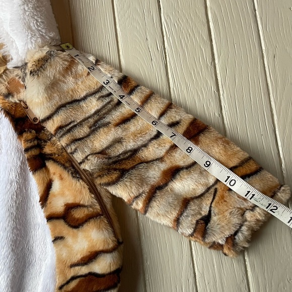 Baby Boys Girls Plush Tiger Jumpsuit Costume - Warm Size 18 24 months - Picture 7 of 15